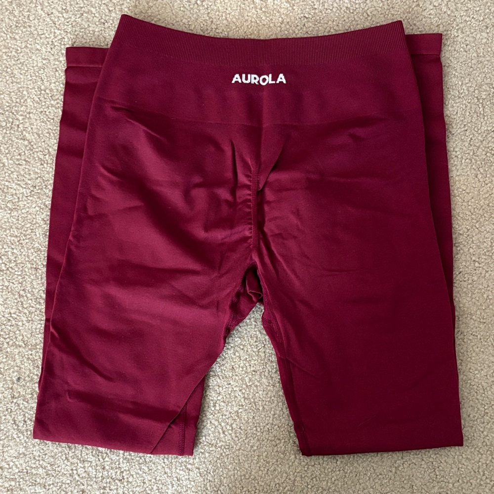 Women's Red Leggings